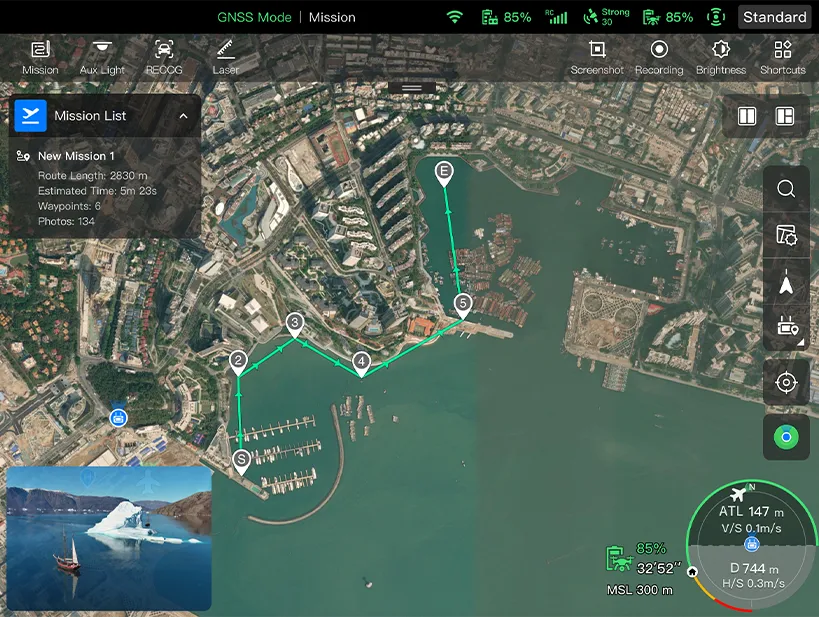 Geração Automática de Missão e Coleta de Dados*